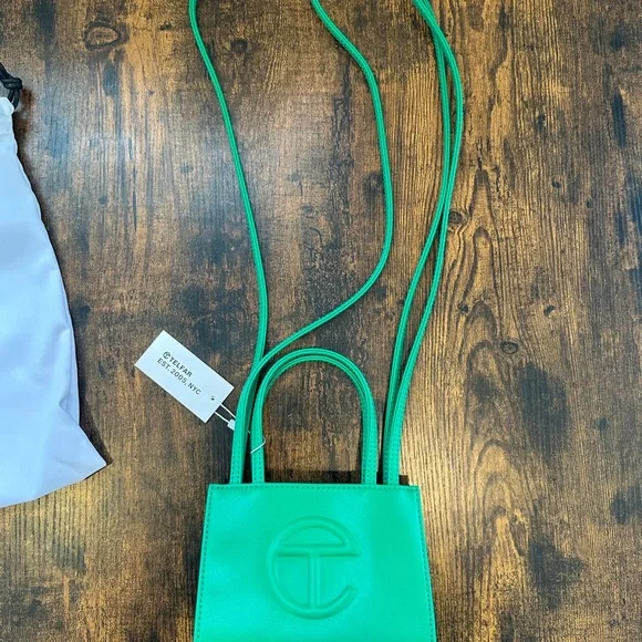 NEW Telfar Greenscreen Small Shopping Bag - Picture 2 of 10